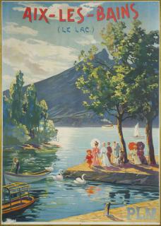 Francois Charles Cachoud - Aix-les-Bains, (le lac)