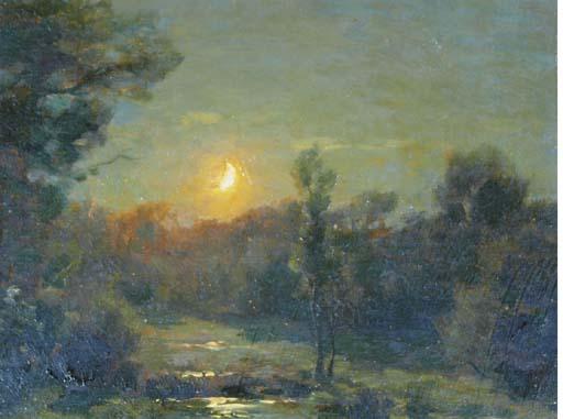 François Charles Cachoud - Clair du lune