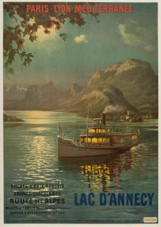 Francois Charles Cachoud - Lac D\'Annecy, Plm