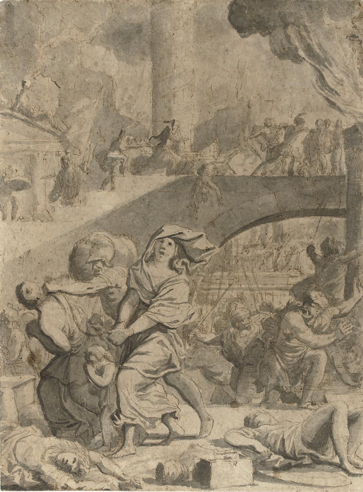 François Chauveau - The Fall of Rome