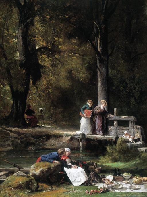 Francois-Claudius Compte-Calix - Sunday in the park