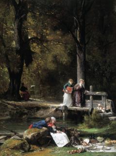 Francois-Claudius Compte-Calix - Sunday in the park