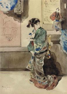 Francois Clément Sommier - \'La Japonaise\'