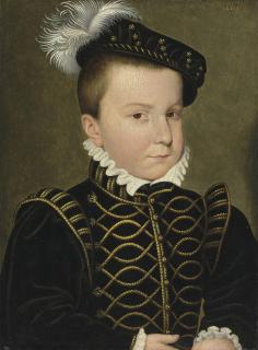 François Clouet - Portrait Of Hercule-François, Duke Of Alençon And Of Anjou (1555-1584)