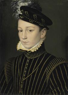 François Clouet - Portrait of King Charles IX of France (1550-1574)