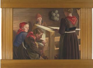 François De Ribaupierre - Les Tisseuses