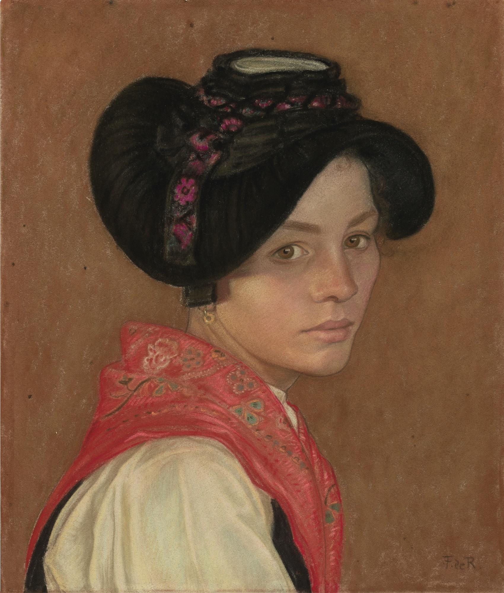 François de Ribaupierre - Portrait D\' Une Valaisanne