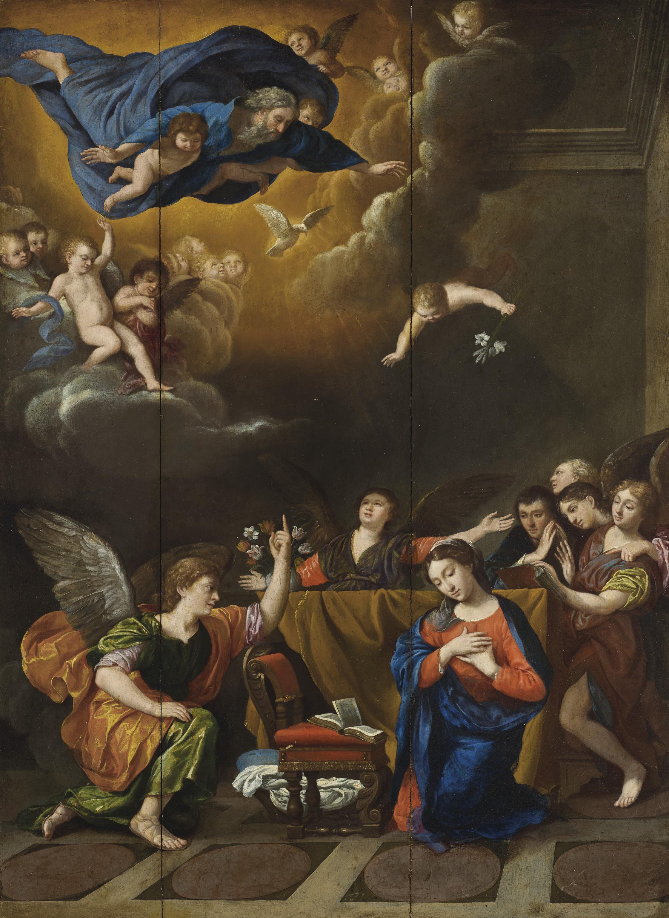 François De Stella Ii - The Annunciation