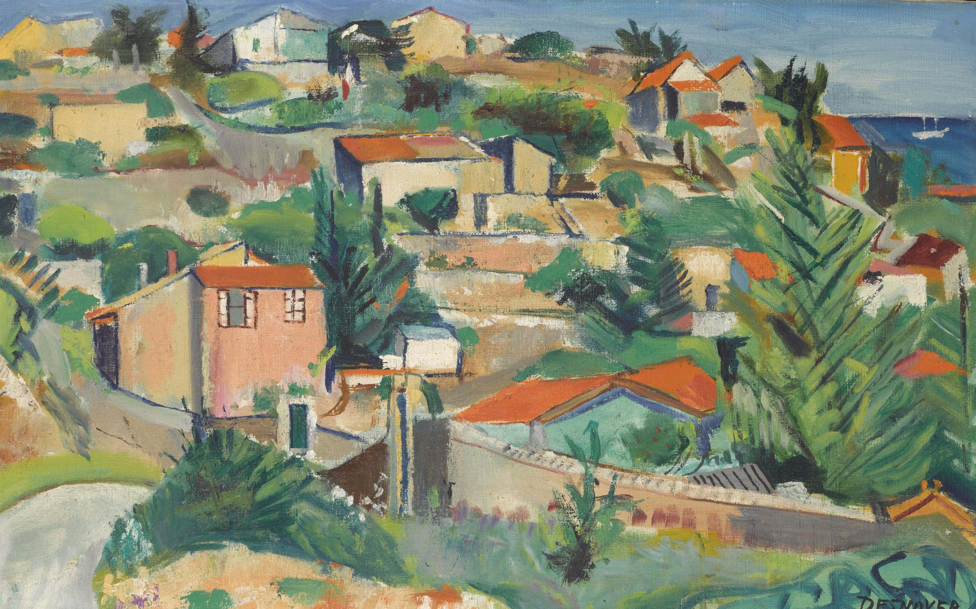 François Desnoyer - Le Mont Saint-Clair, Sète