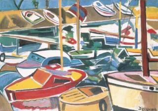 Francois Desnoyer - Saint-Raphaël (Le port)