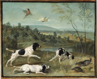 François Desportes - Bonne, Nonne Et Ponne, Chiennes De Louis Xiv