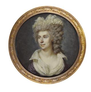 François Dumont - Portrait Of A Lady, Circa 1790