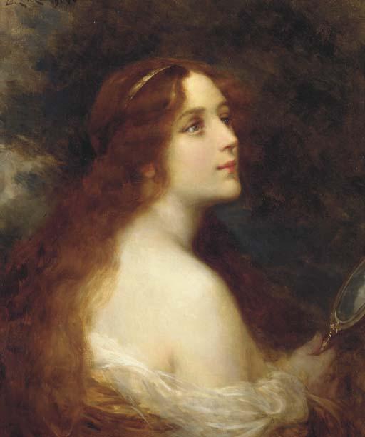 François Edouard Zier - A Young Beauty