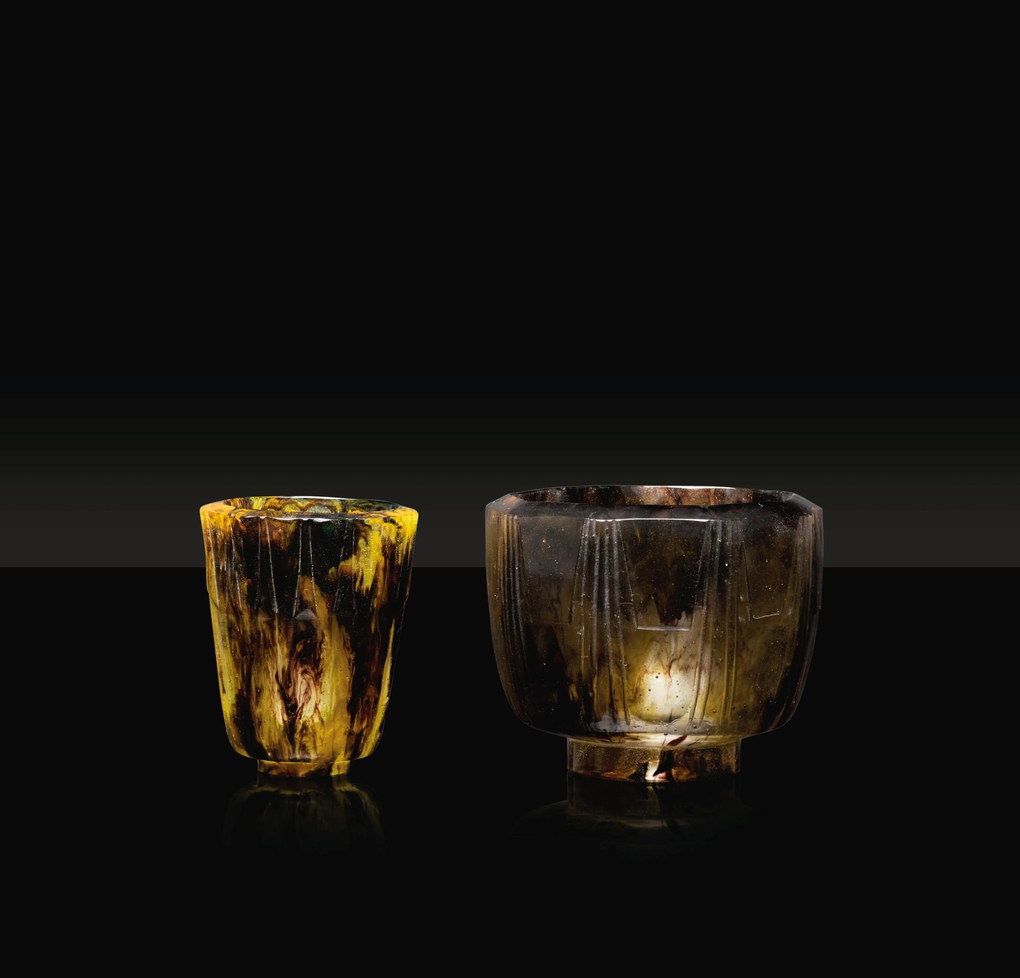 François-Émile Décorchemont - A Group Of Two Bowls [Ensemble De Deux Coupes]