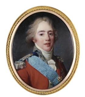 François Ferrière - Portrait Of Charles, Comte D\'Artois, Later Charles X, King Of France (1757-1836), Circa 1798