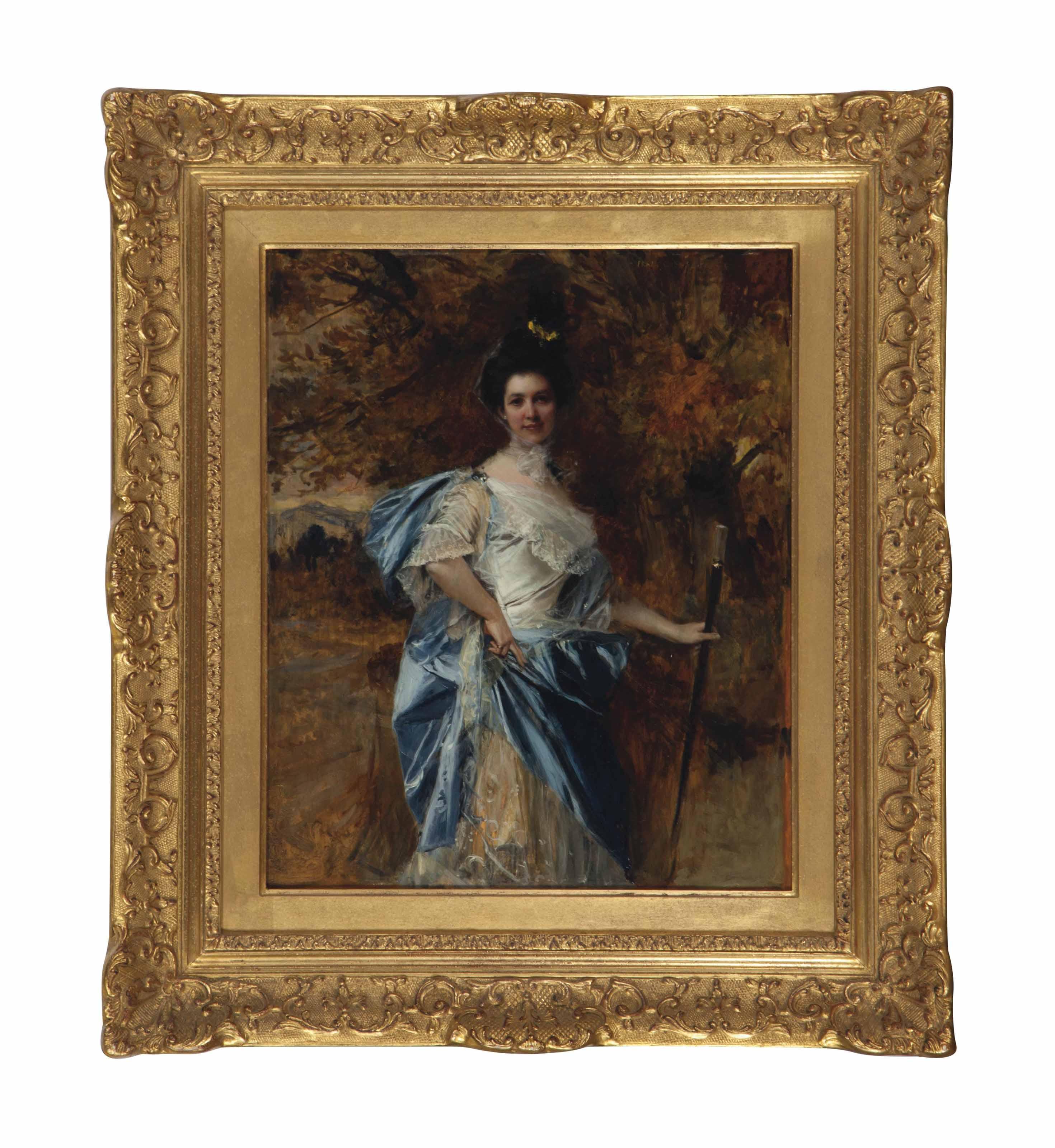 François Flameng - Autumn Beauty