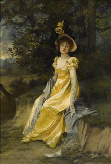 François Flameng - French waiting 