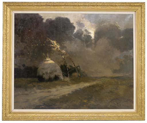 François Flameng - The approaching storm