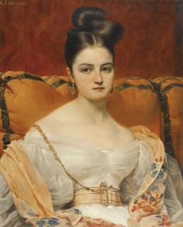 François-Gabriel-Guillaume Lépaulle - Portrait D\'Henriette Grevedon