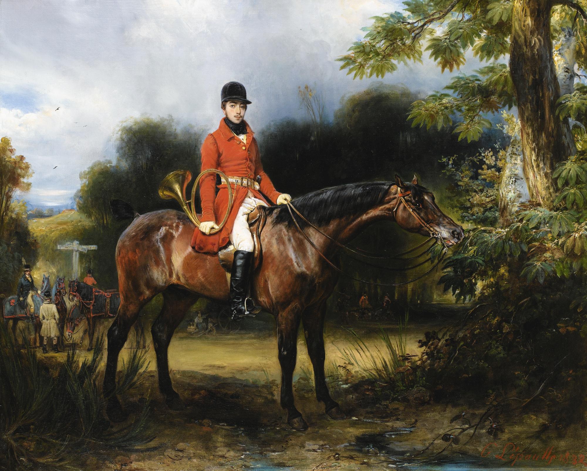 François-Gabriel-Guillaume Lépaulle - Presumed Portrait Of Future Comte De Plaisance