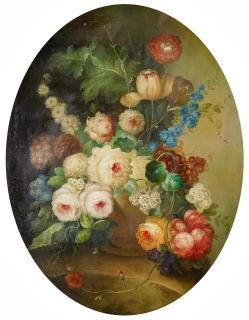 Francois Gabriel - Rosenstillleben.