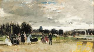 François Gall - Après-midi au jardin du Luxembourg, Paris