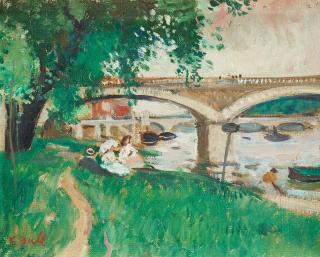 Francois Gall - By the river