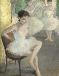 François Gall - Danseuse au repos