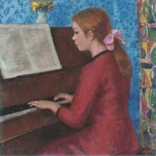 François Gall - Elizabeth-Anne au piano