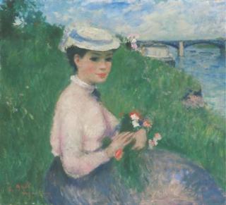 Francois Gall - Eugénie à Argenteuil