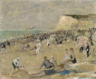 François Gall - Le Tréport, plage