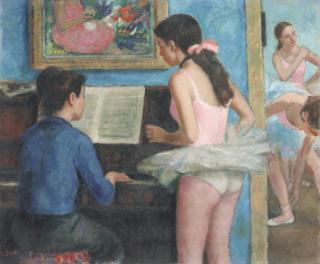 François Gall - Leçon de danse à Paris