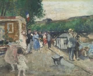 François Gall - Pont Des Arts, Paris