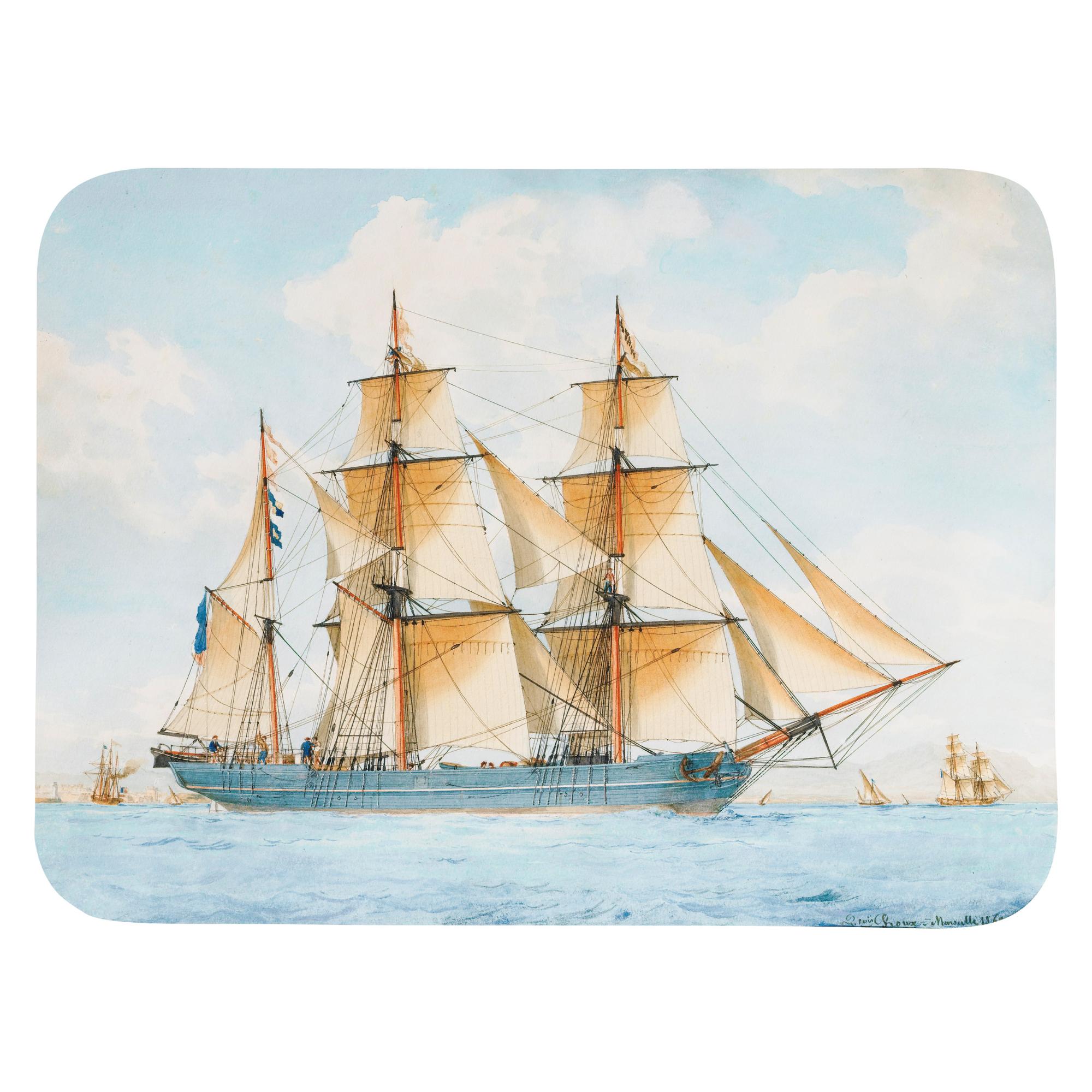 François-Geoffroy Roux - Le Bateau L\'Atalaya