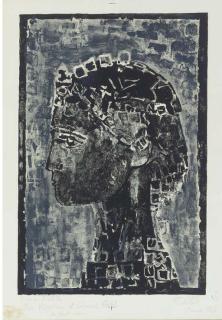 Francois Gilot - Figure in Profile