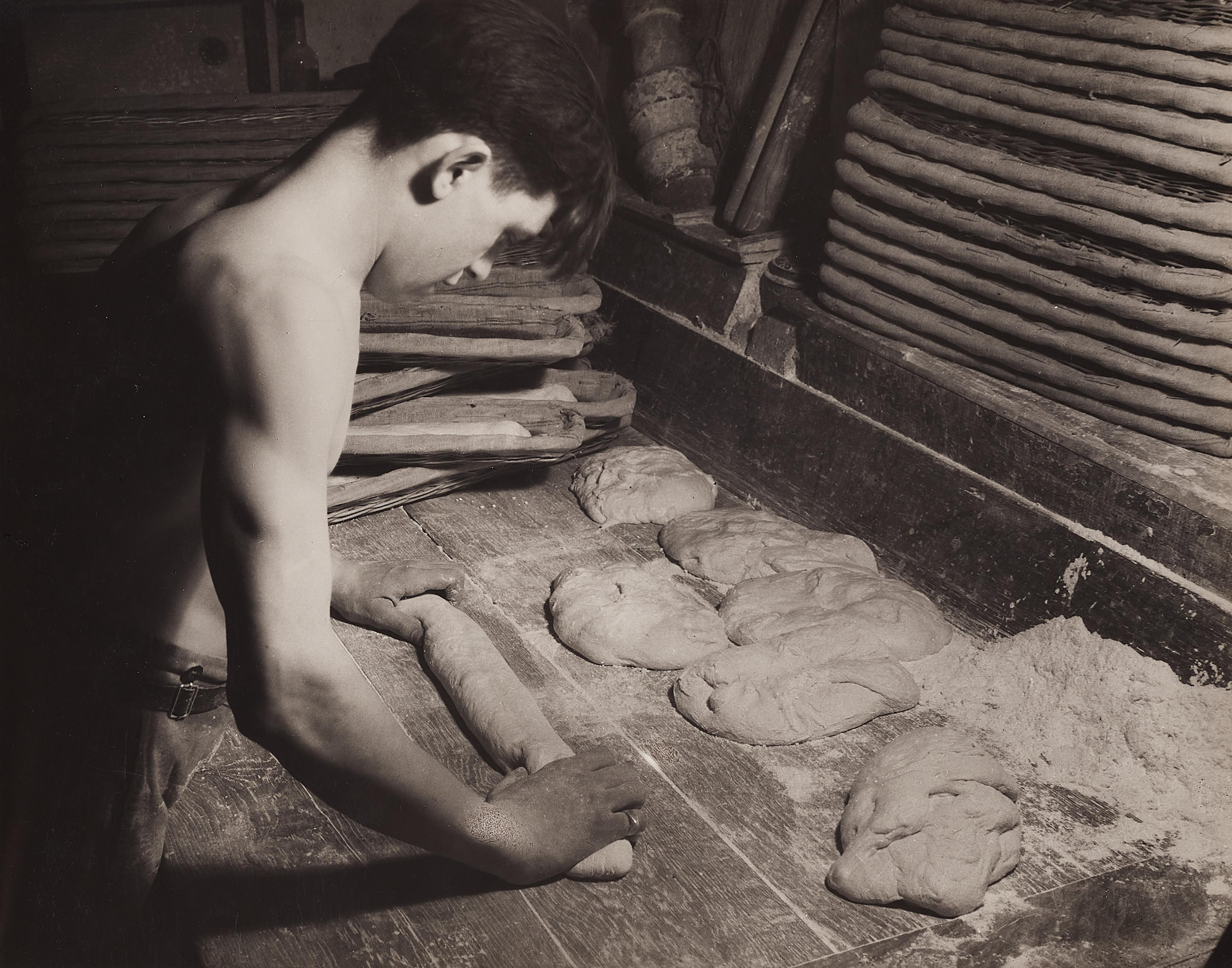 François Kollar - Boulangerie de Quartier (aus der Serie: La France travaille)