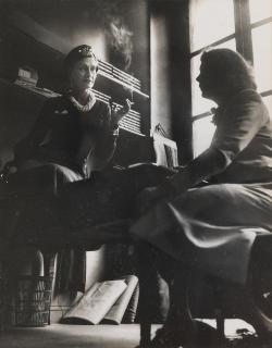 François Kollar - Coco Chanel At Work, Circa 1938