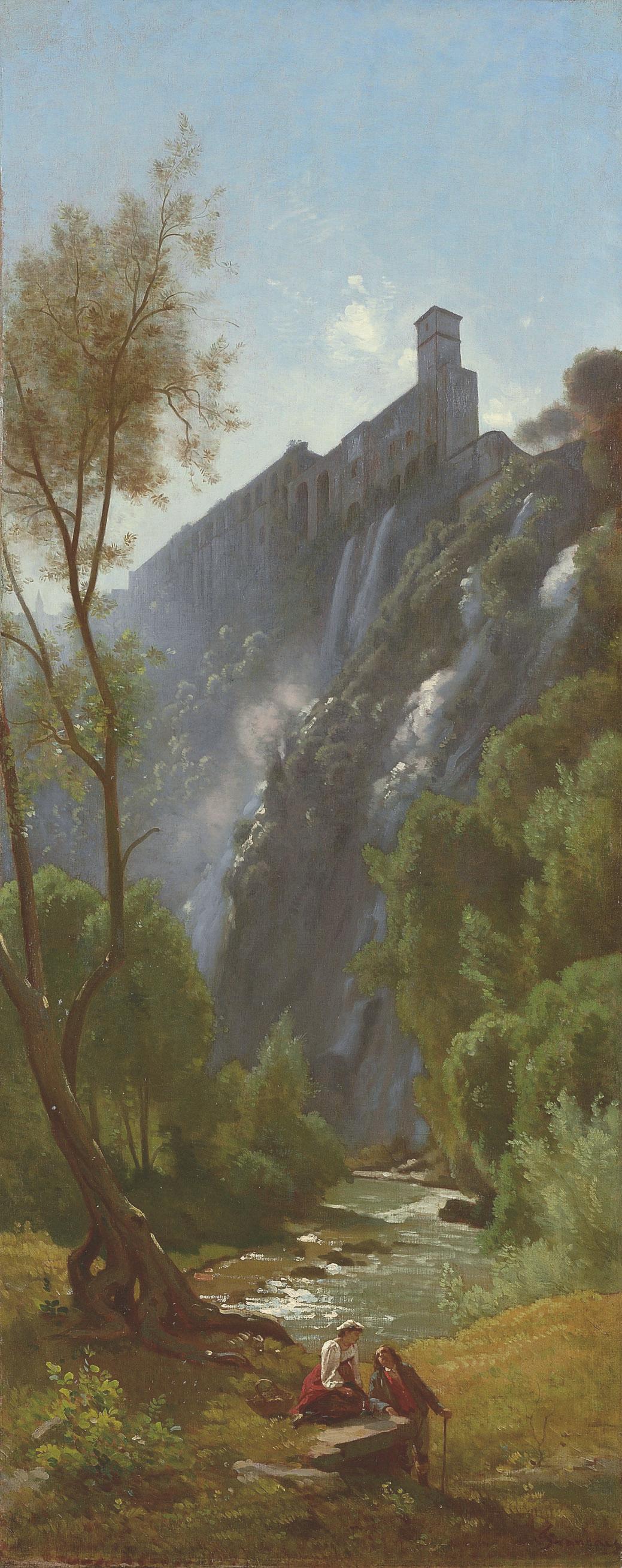 François-Louis Français - Souvenir de Tivoli