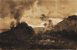 François-Marius Granet - Paysage