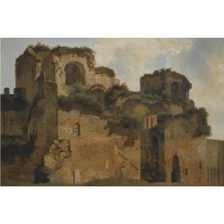 François-Marius Granet - Rome, A View Of The Forum