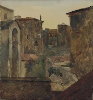 François-Marius Granet - Vue de Tivoli