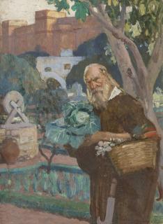 François Maurice Roganeau - Le Vieillard de Tarente