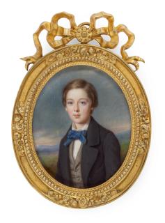 Francois Meuret - Portrait Of Robert Arthur De Acres, Marquis De L\'Aigle (1843-1931)