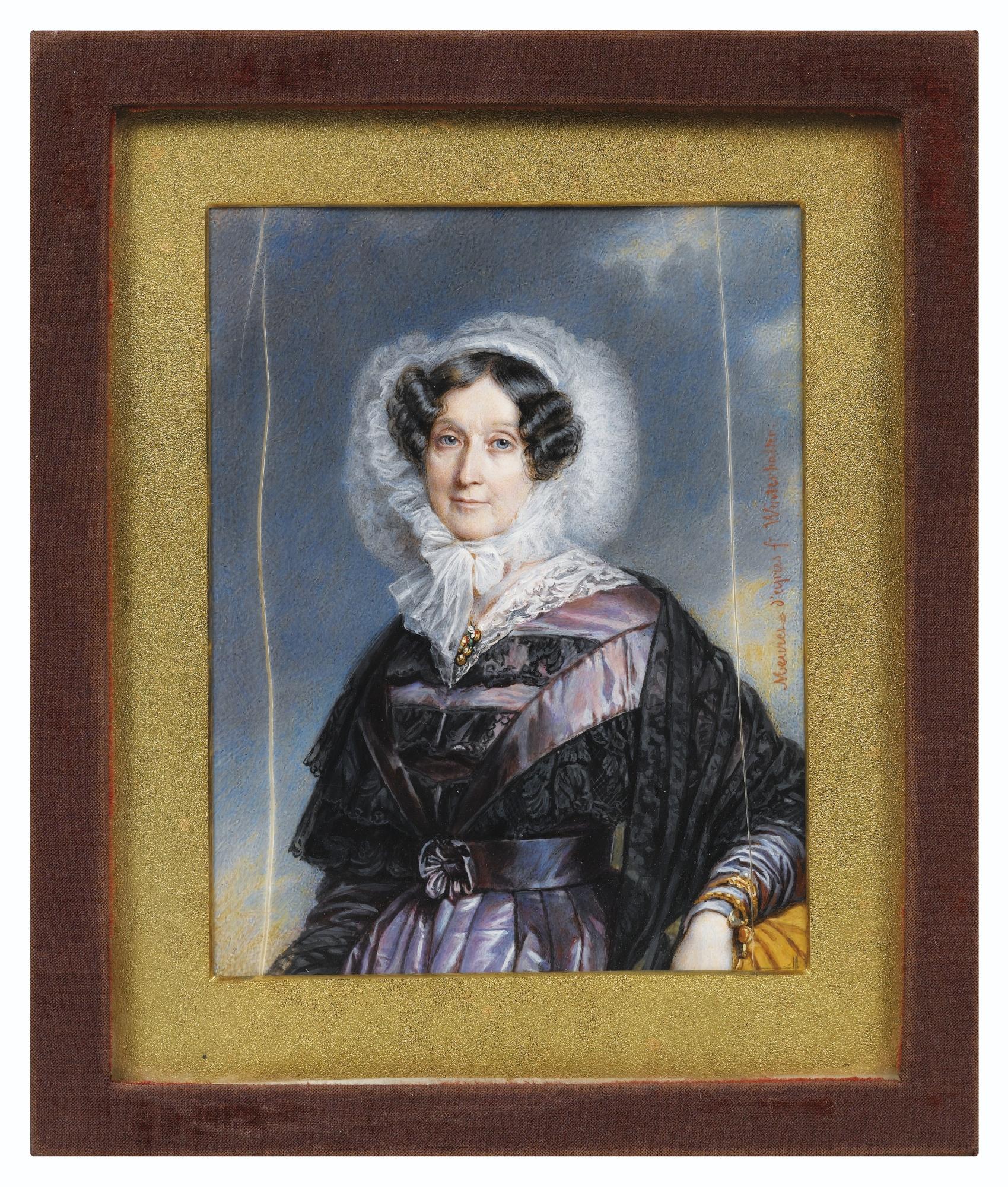 Francois Meuret - Princesse Adélaïde \'Orléans, Madame Adélaïde (1777-1847)