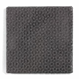 François Morellet - 3 Trames De Grillage 0°-30°-60° (3 Mesh Frames 0°-30°-60°)