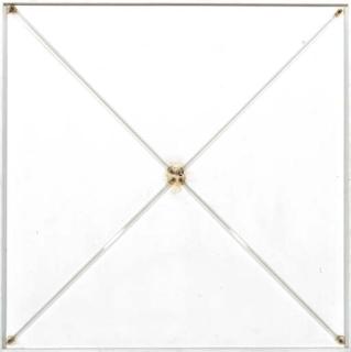 Francois Morellet - 4 Rytmes Interferents Formant Une Croix