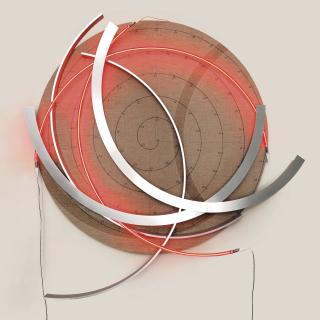 François Morellet - Lunatique Brut N° 1