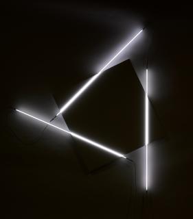 François Morellet - Neons 3D: 20°-90°-45°