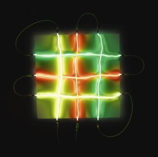 François Morellet - Recreation №12 (D\'Après Sandra Péricou Habaillon, 3 Ans, D\'Après François Morellet 27 Ans)