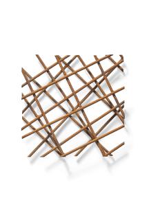 François Morellet - Reinforced concrete 45°, 55°, 65°